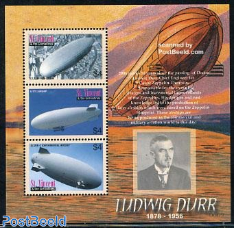 Ludwig Durr, Zeppelin 3v m/s