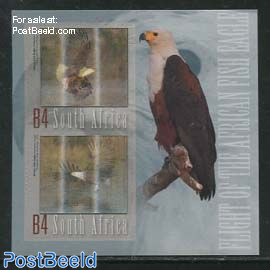 Fish Eagle s/s (3-D Stamps)