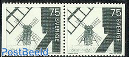 Definitives, windmill booklet pair