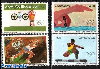 Olympic Games Los Angeles 4v
